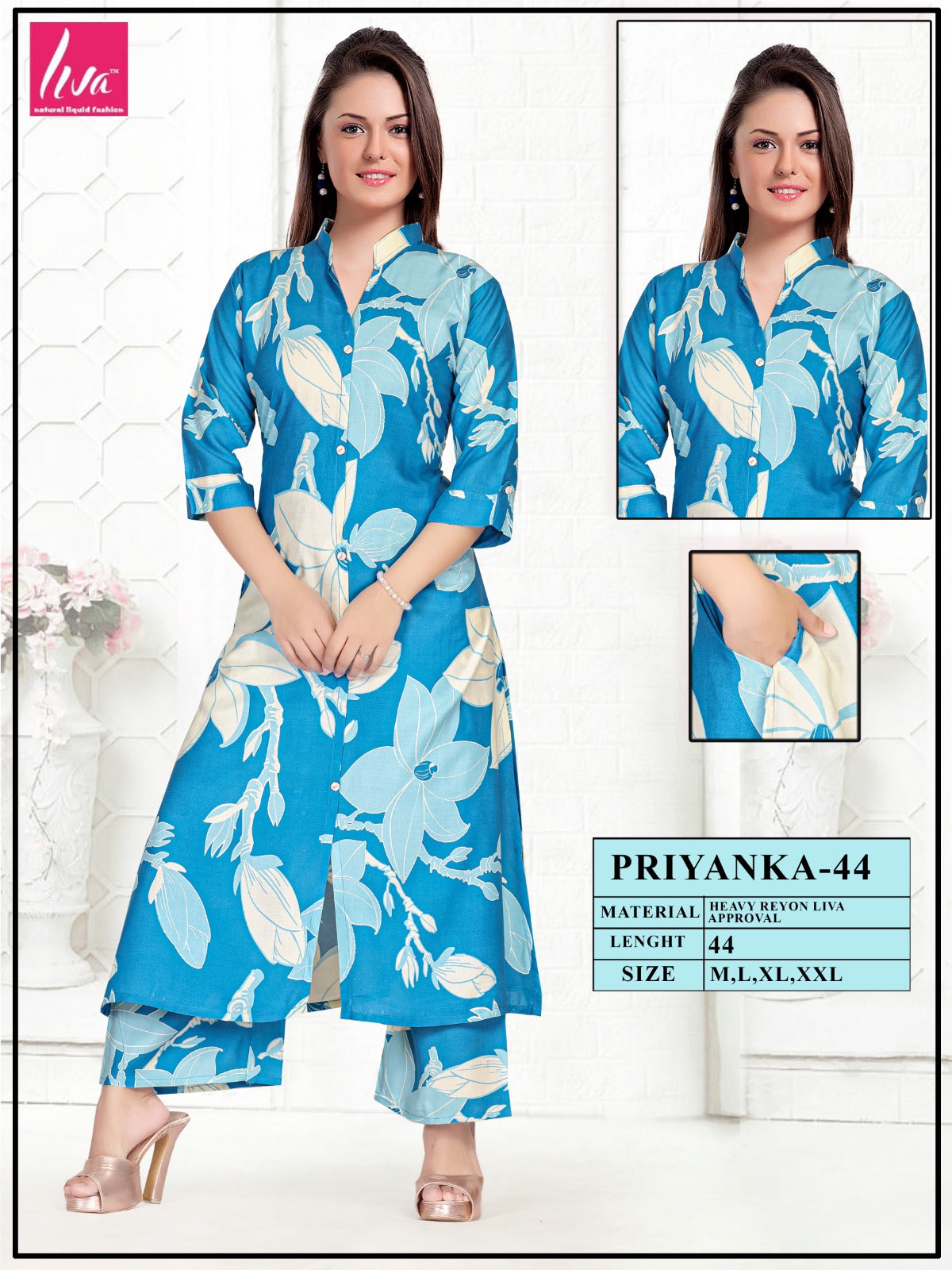 PALAZOO KURTI SET