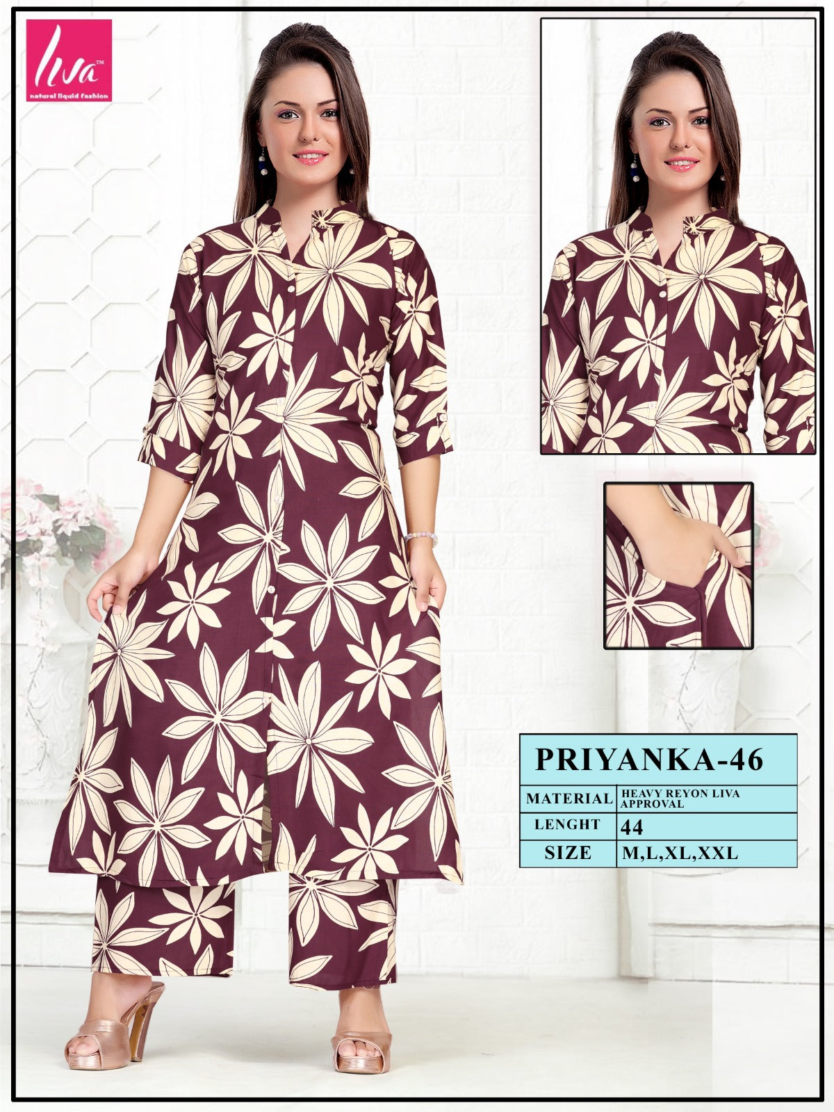 PALAZOO KURTI SET