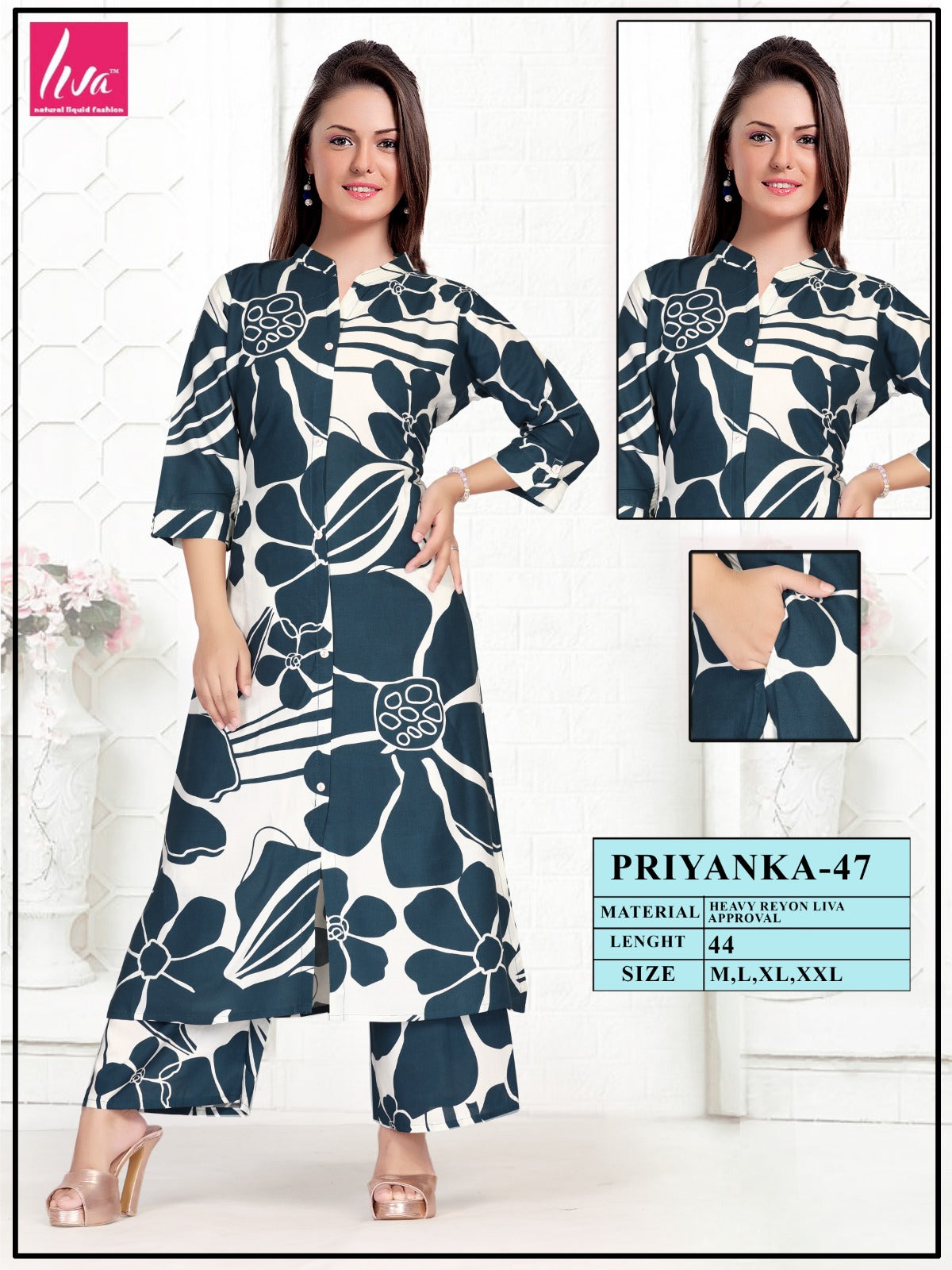 PALAZOO KURTI SET