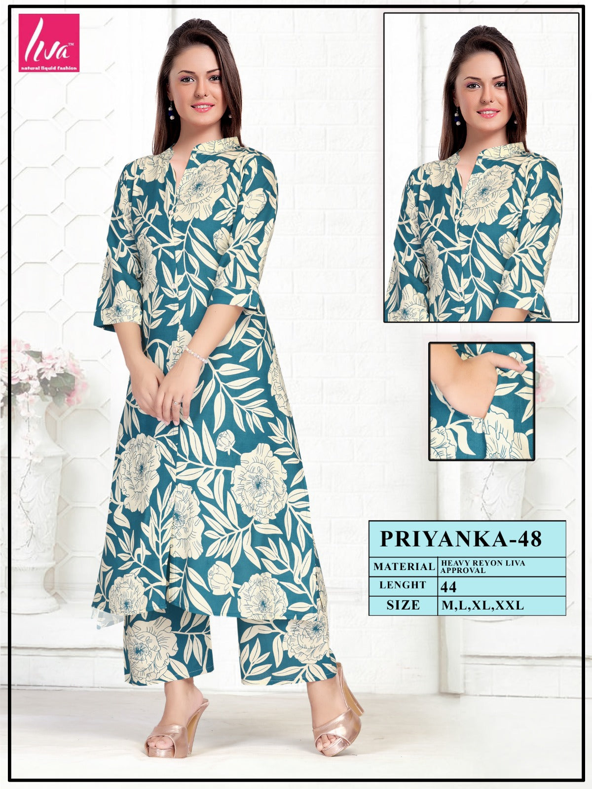PALAZOO KURTI SET