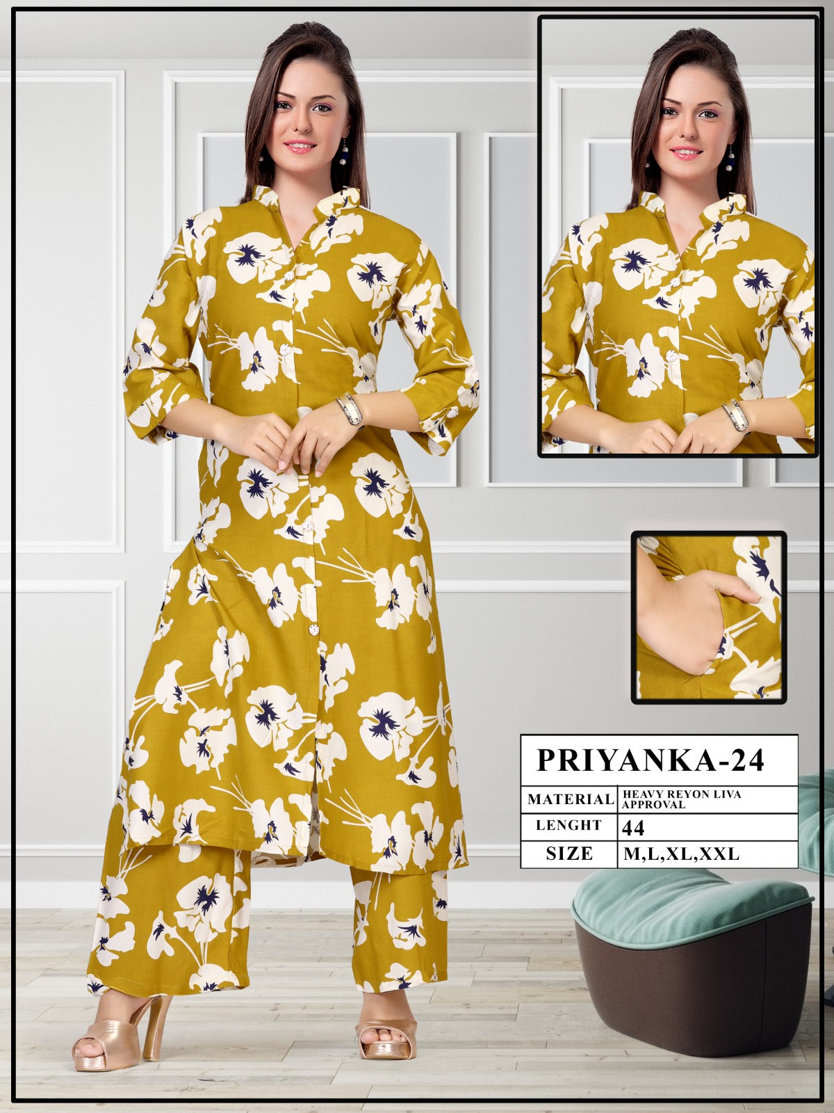 KURTI PALAZOO SET