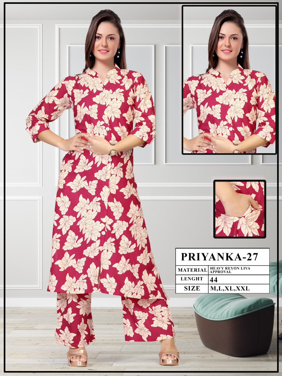 KURTI PALAZOO SET